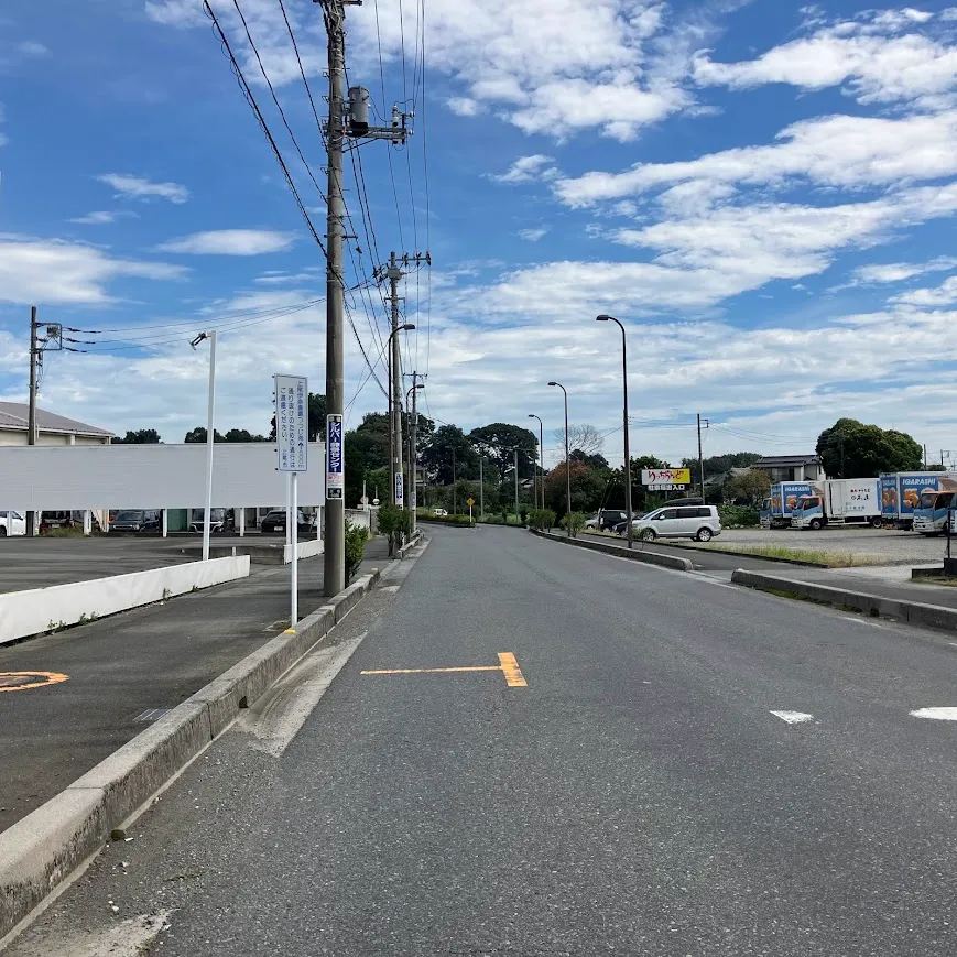 上尾伊奈斎場つつじ苑の駐車場への入り方2