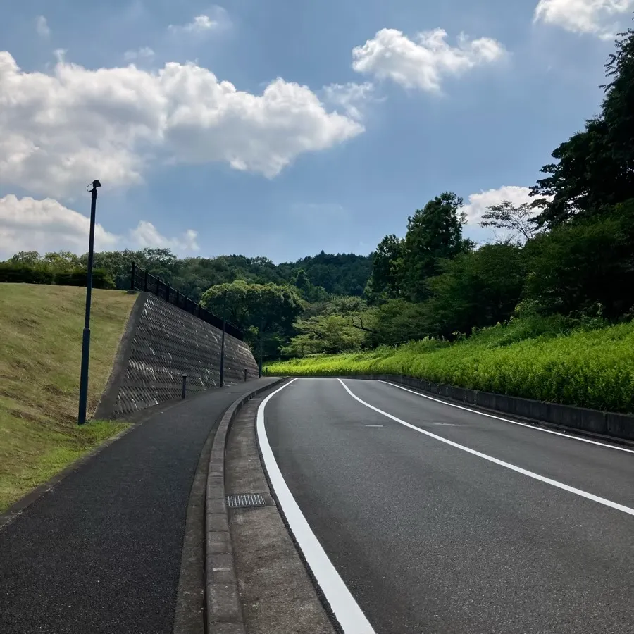 厚木市斎場の駐車場への入り方5