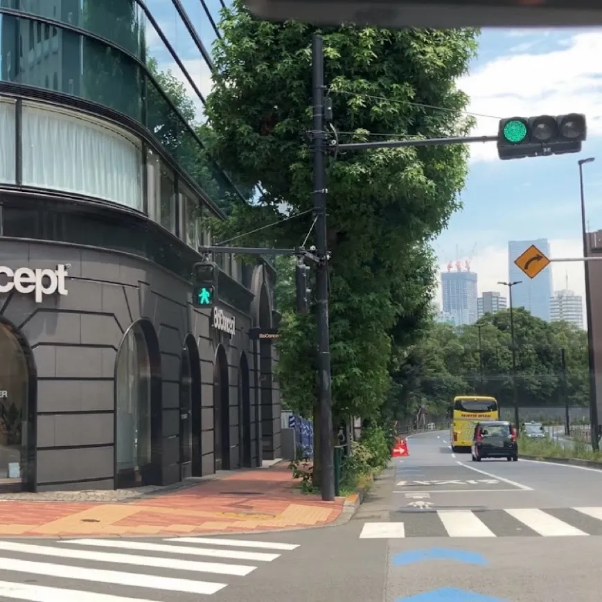 梅窓院　観音堂の駐車場への入り方2