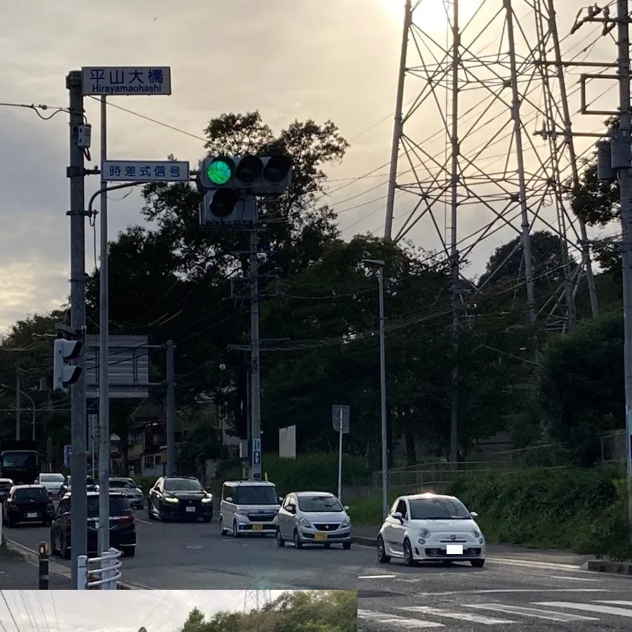 千葉市斎場の駐車場への入り方1