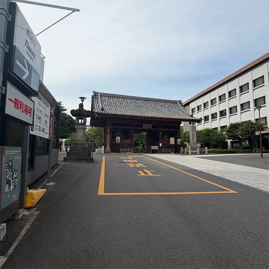 護国寺 桂昌殿まで徒歩で行く場合の道順5