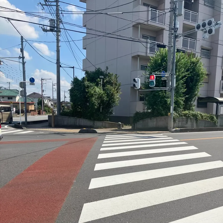 バス停留所から行田市斎場までの歩き方2