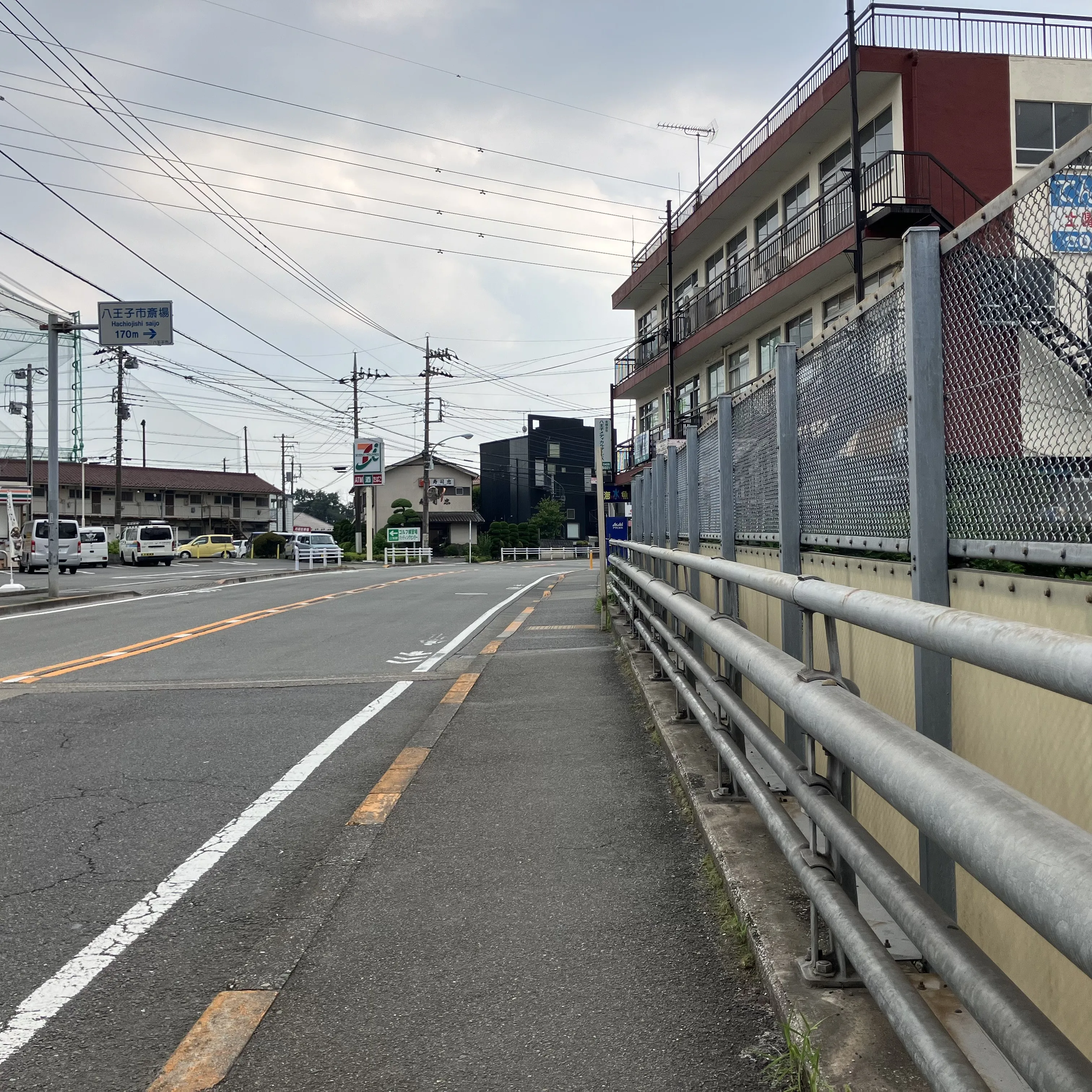 八王子市斎場まで徒歩で行く場合の道順2