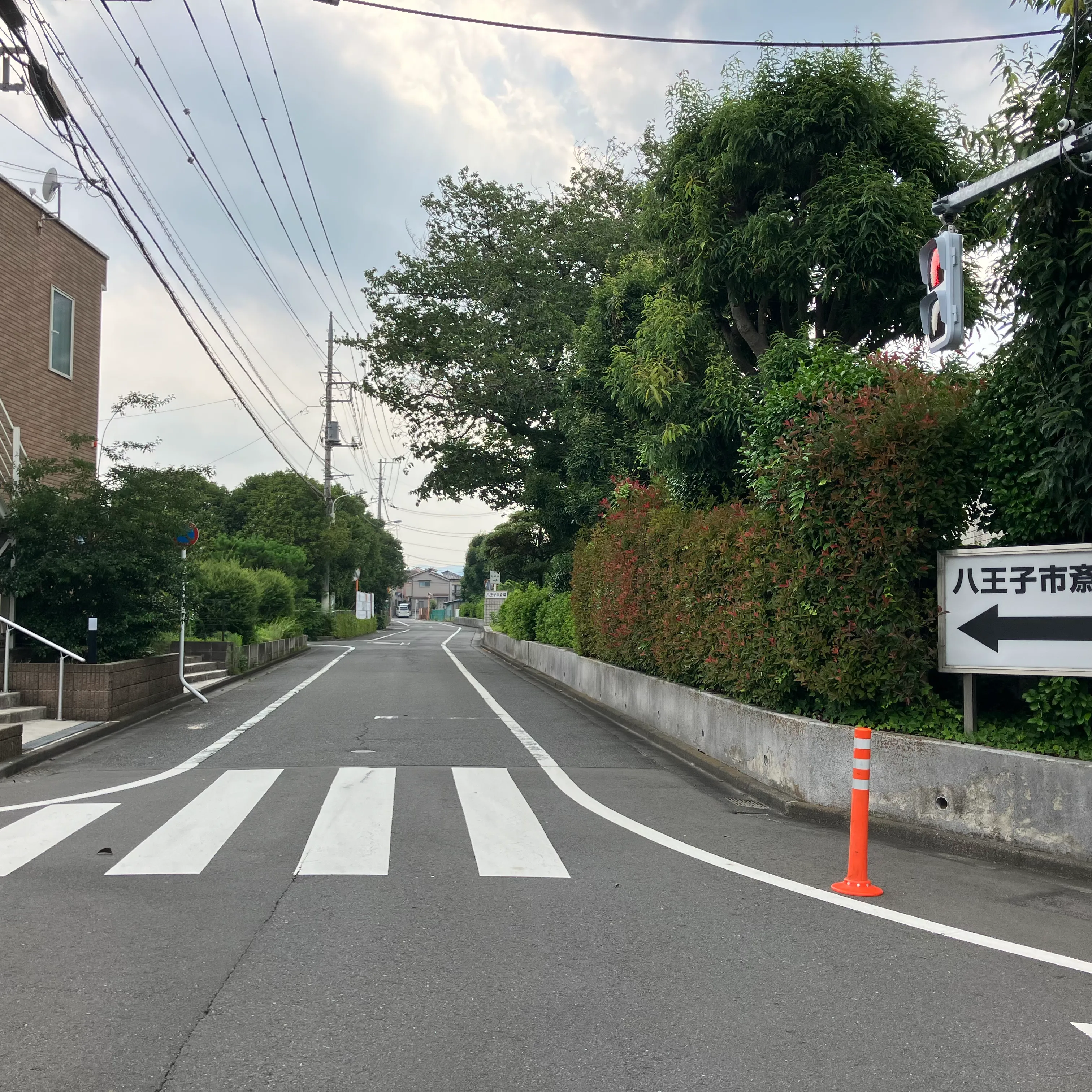八王子市斎場まで徒歩で行く場合の道順6