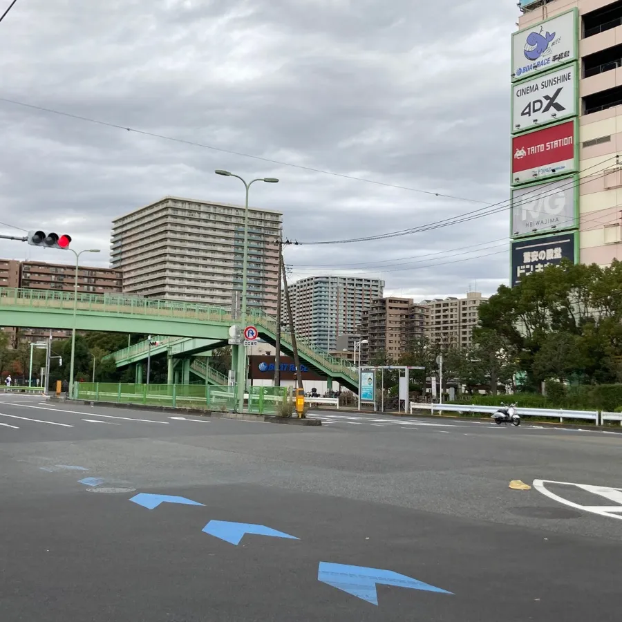 平和の森会館の駐車場への入り方4