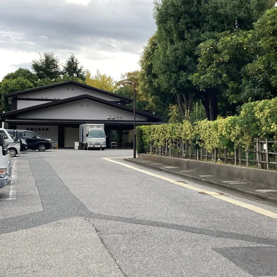 平和の森会館の駐車場への入り方6