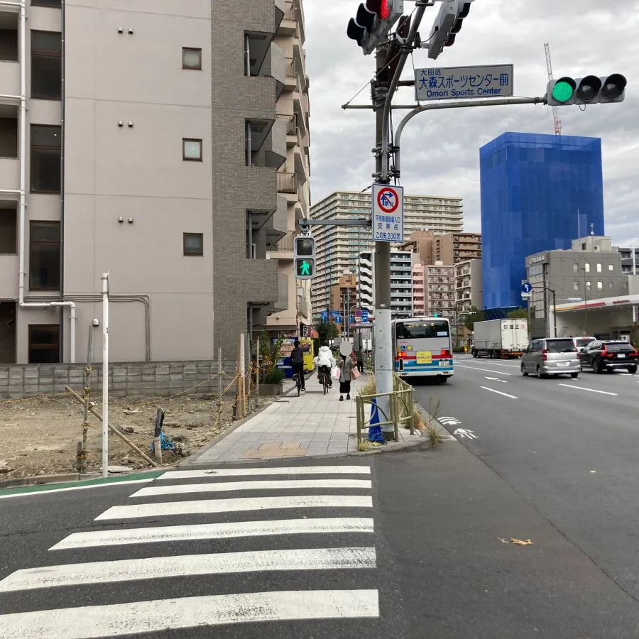 平和の森会館まで徒歩で行く場合の道順5