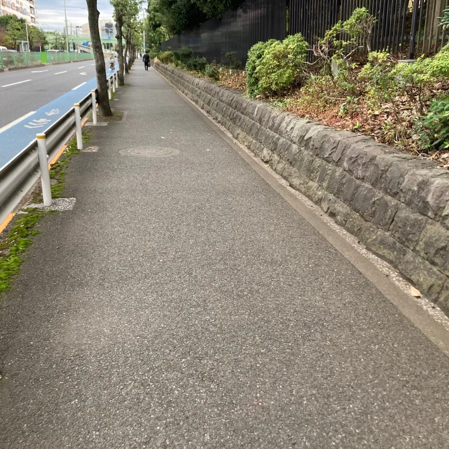 平和の森会館まで徒歩で行く場合の道順8