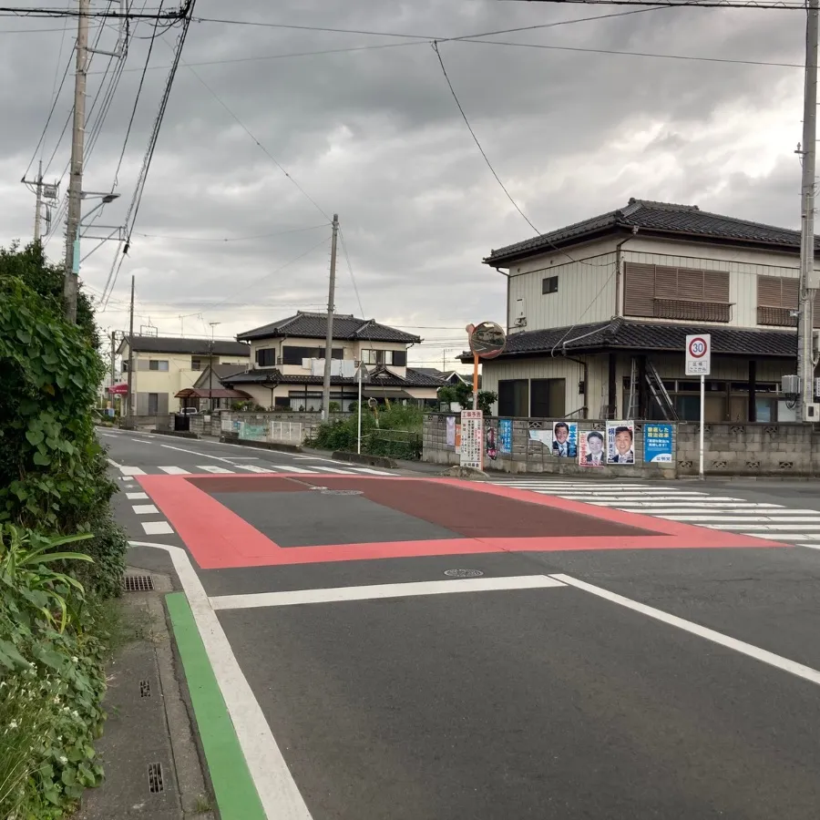 東松山斎場の駐車場への入り方3