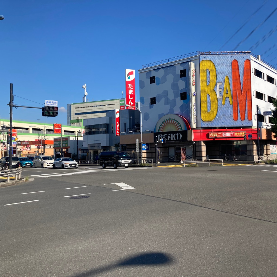 日野市営火葬場の駐車場への入り方1