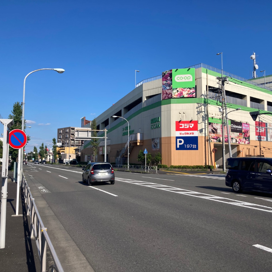 日野市営火葬場の駐車場への入り方2