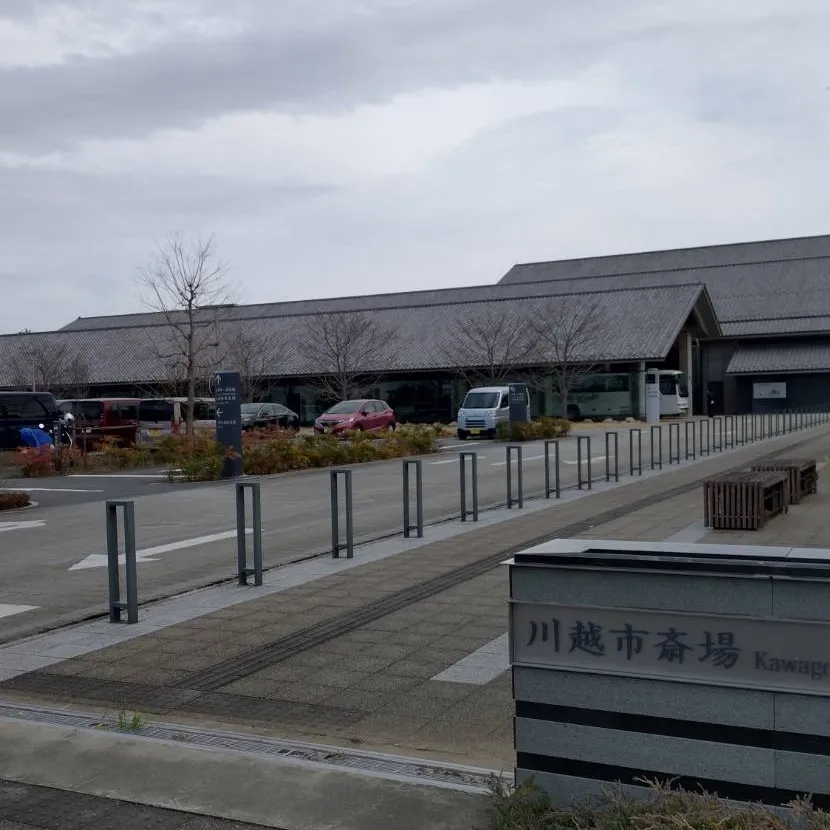 川越市斎場の駐車場への入り方3