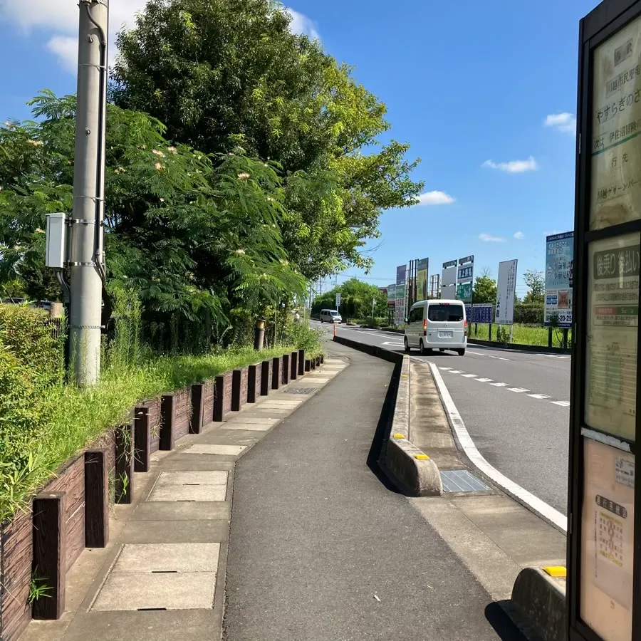 バス停留所から川越市斎場までの歩き方2