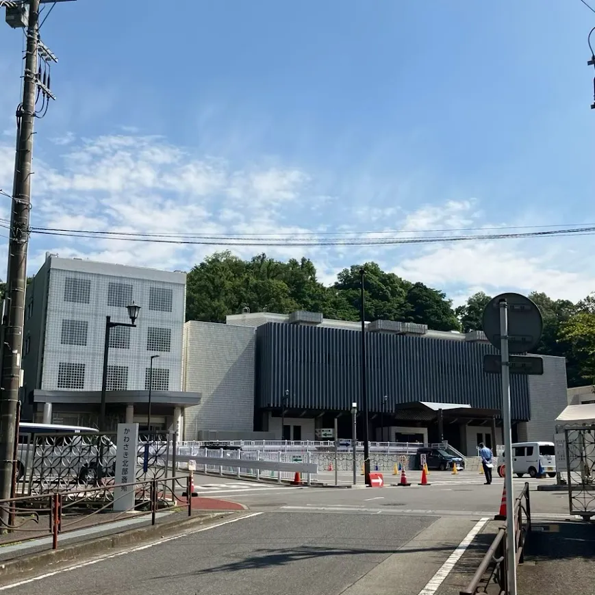 かわさき北部斎苑の駐車場への入り方3