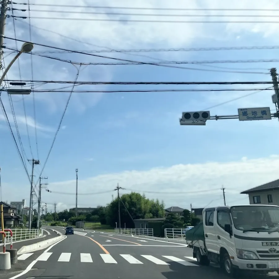 県央みずほ斎場の駐車場への入り方1