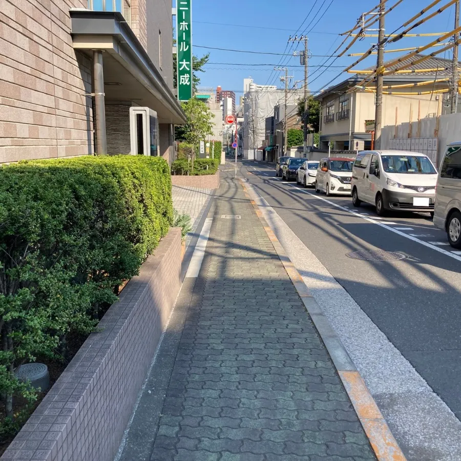 バス停留所から桐ヶ谷斎場までの歩き方4