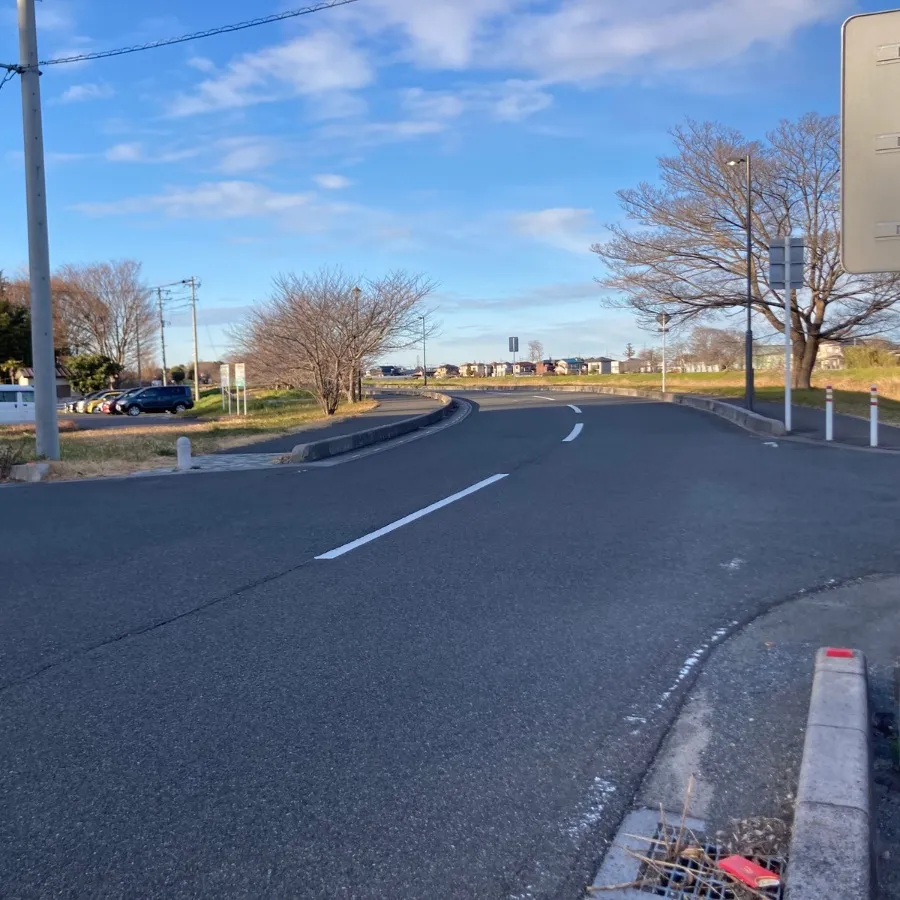 バス停留所から越谷市斎場までの歩き方4