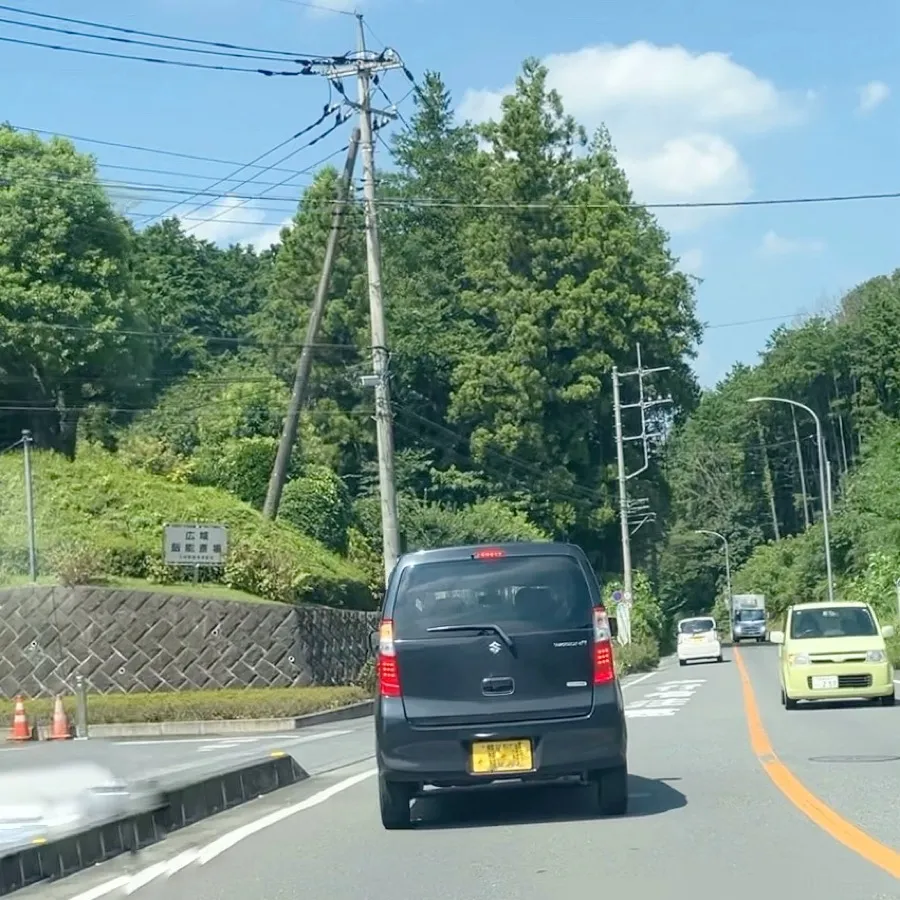 広域飯能斎場の駐車場への入り方2