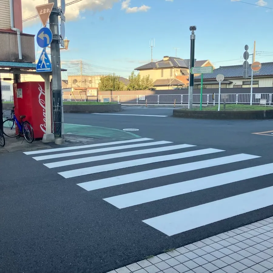 メモリアルトネまで徒歩で行く場合の道順2