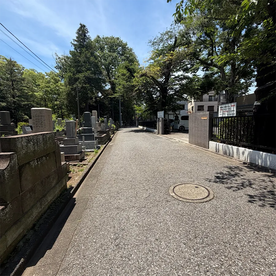 南池袋斎場の駐車場への入り方4