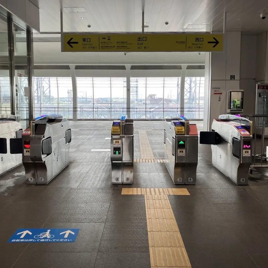 日華多磨葬祭場まで徒歩で行く場合の道順1