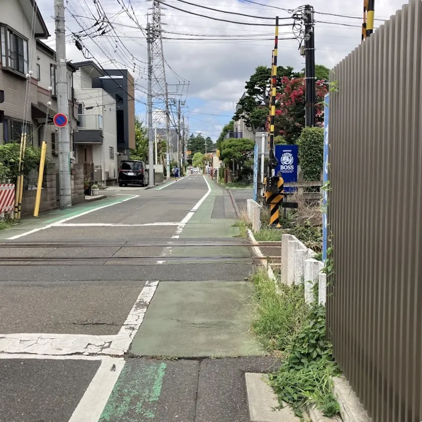 日華多磨葬祭場まで徒歩で行く場合の道順5