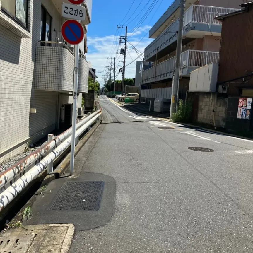 西寺尾会堂まで徒歩で行く場合の道順8