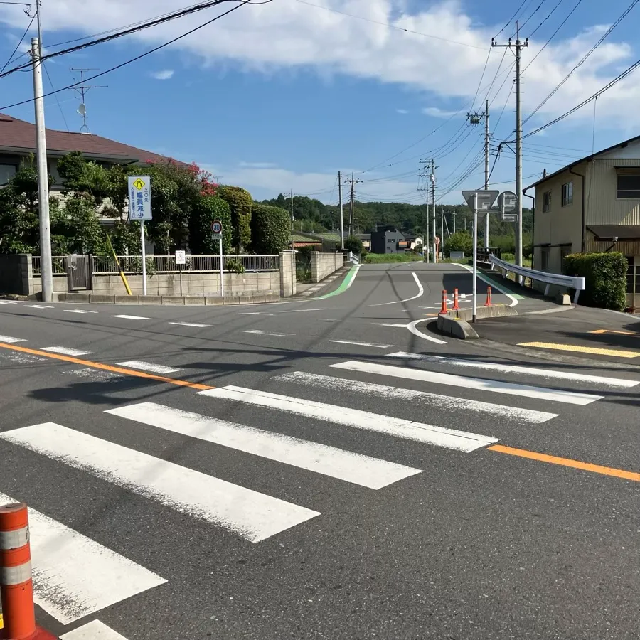 バス停留所から越生斎場までの歩き方2