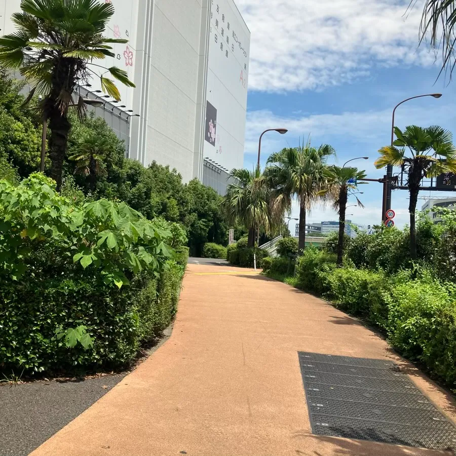 臨海斎場まで徒歩で行く場合の道順5