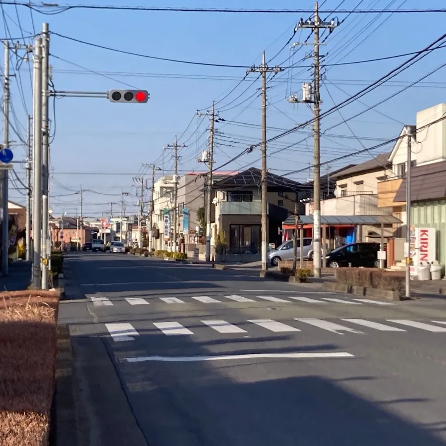 埼葛斎場の駐車場への入り方2
