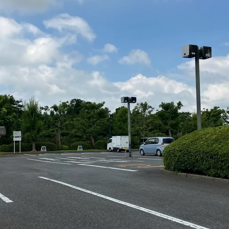 山武郡市広域斎場の駐車場への入り方4