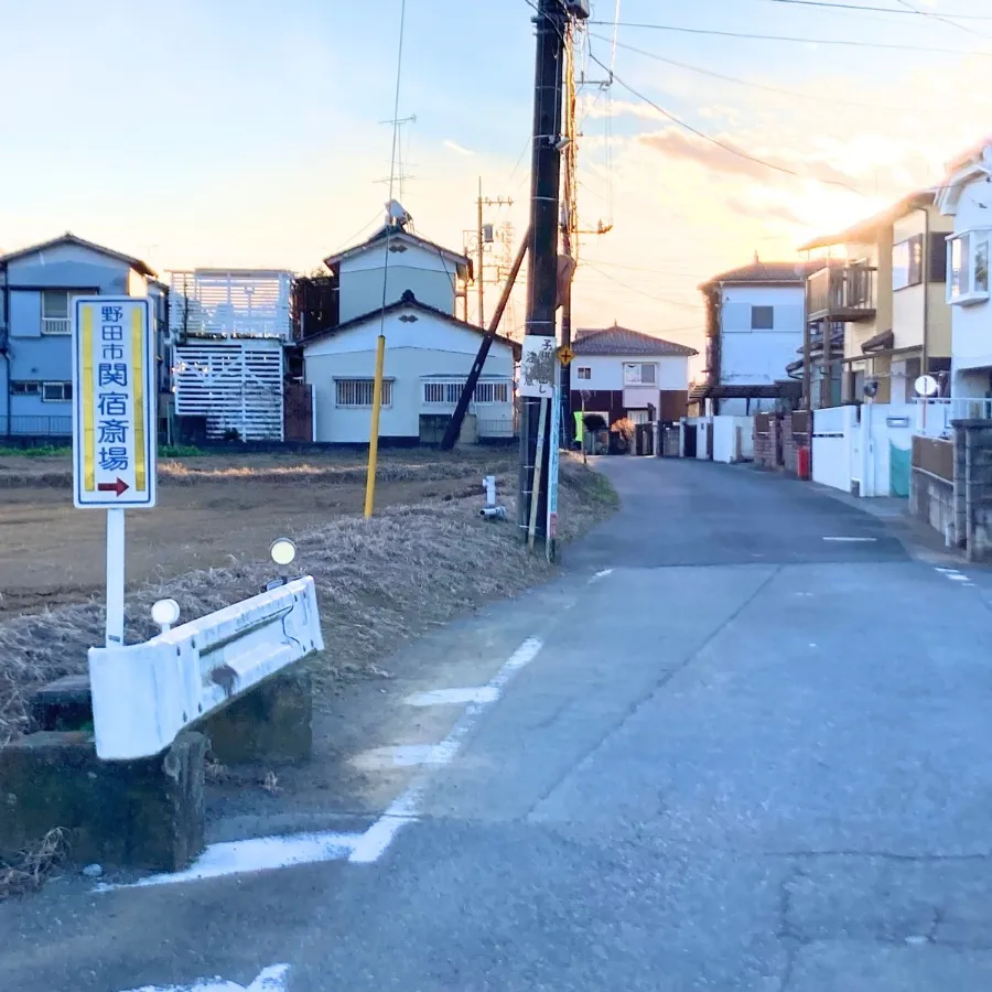 関宿斎場の駐車場への入り方4