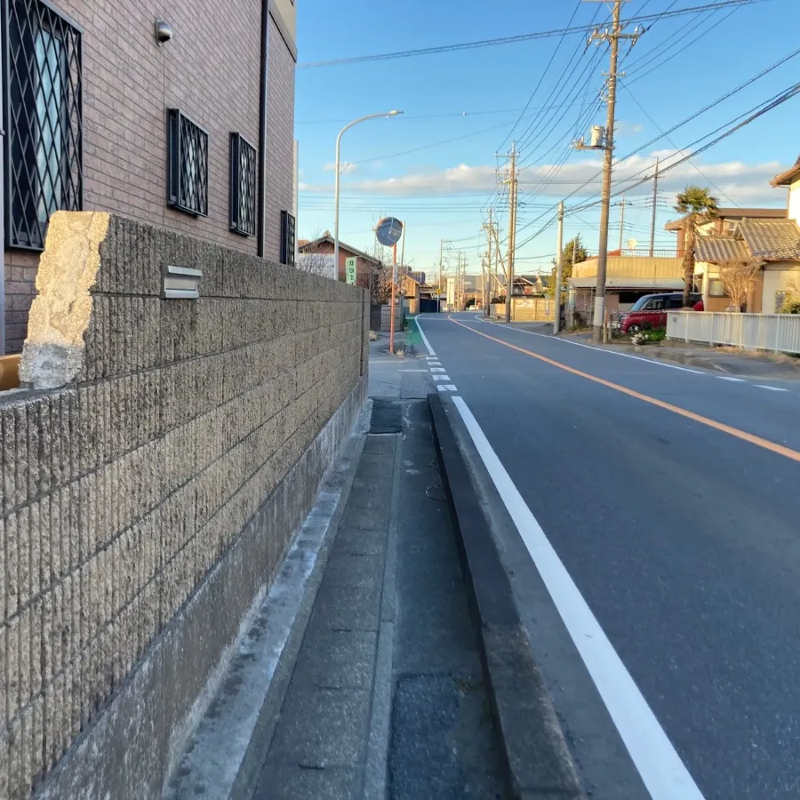 バス停留所から関宿斎場までの歩き方1