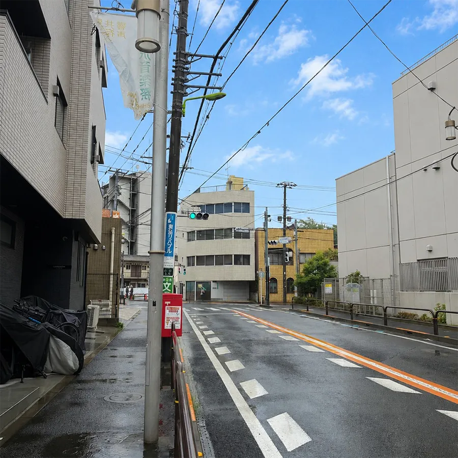 森巖寺開山堂の駐車場への入り方3
