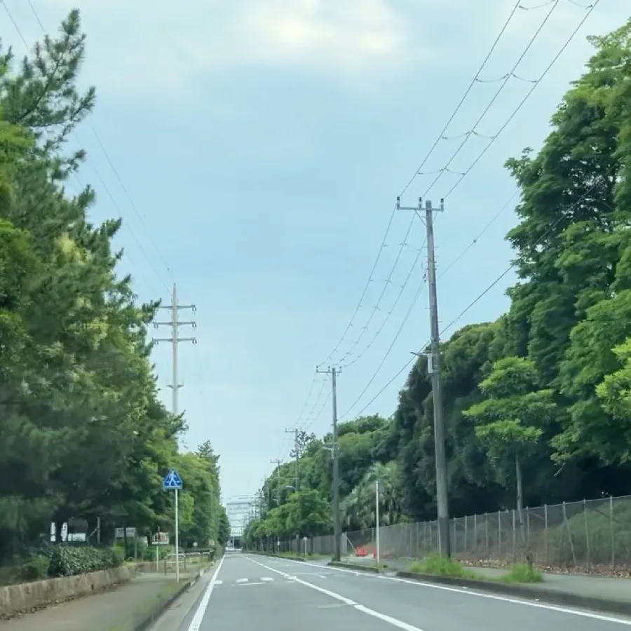 しおかぜホール茜浜の駐車場への入り方2