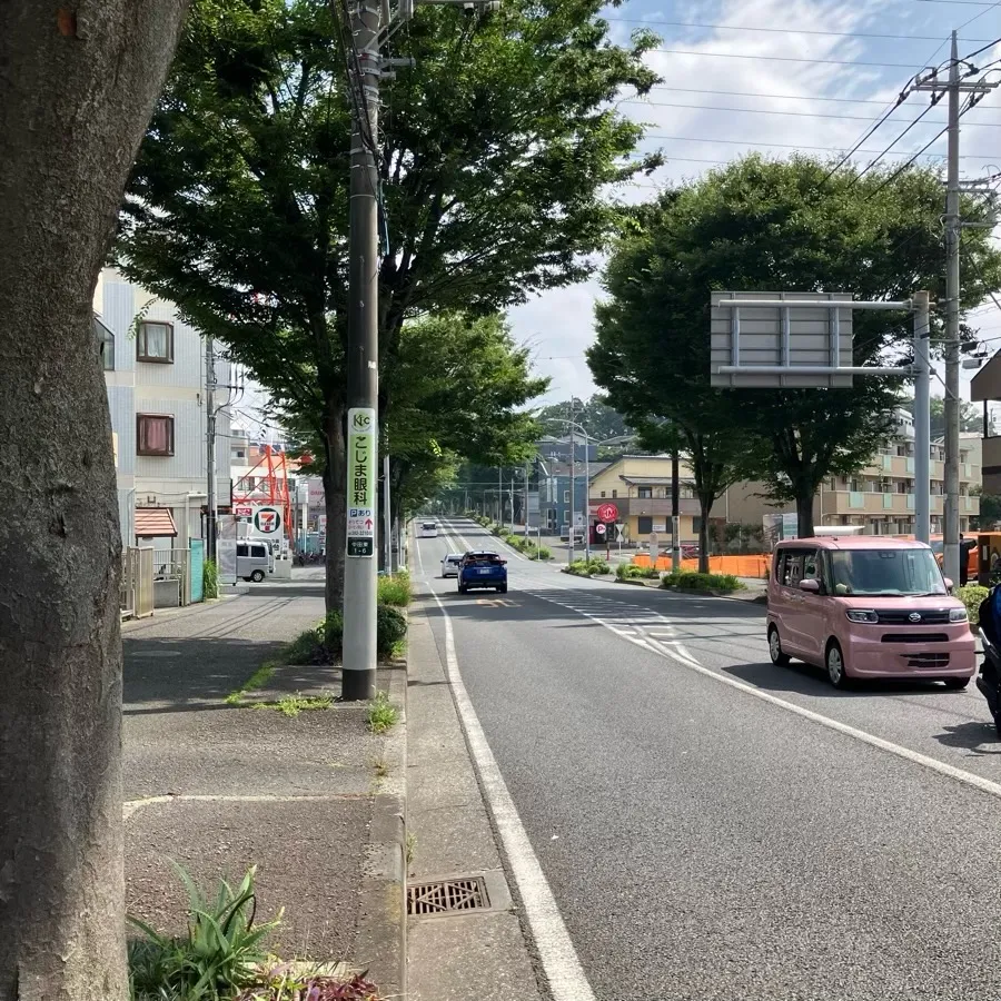 戸塚斎場の駐車場への入り方2