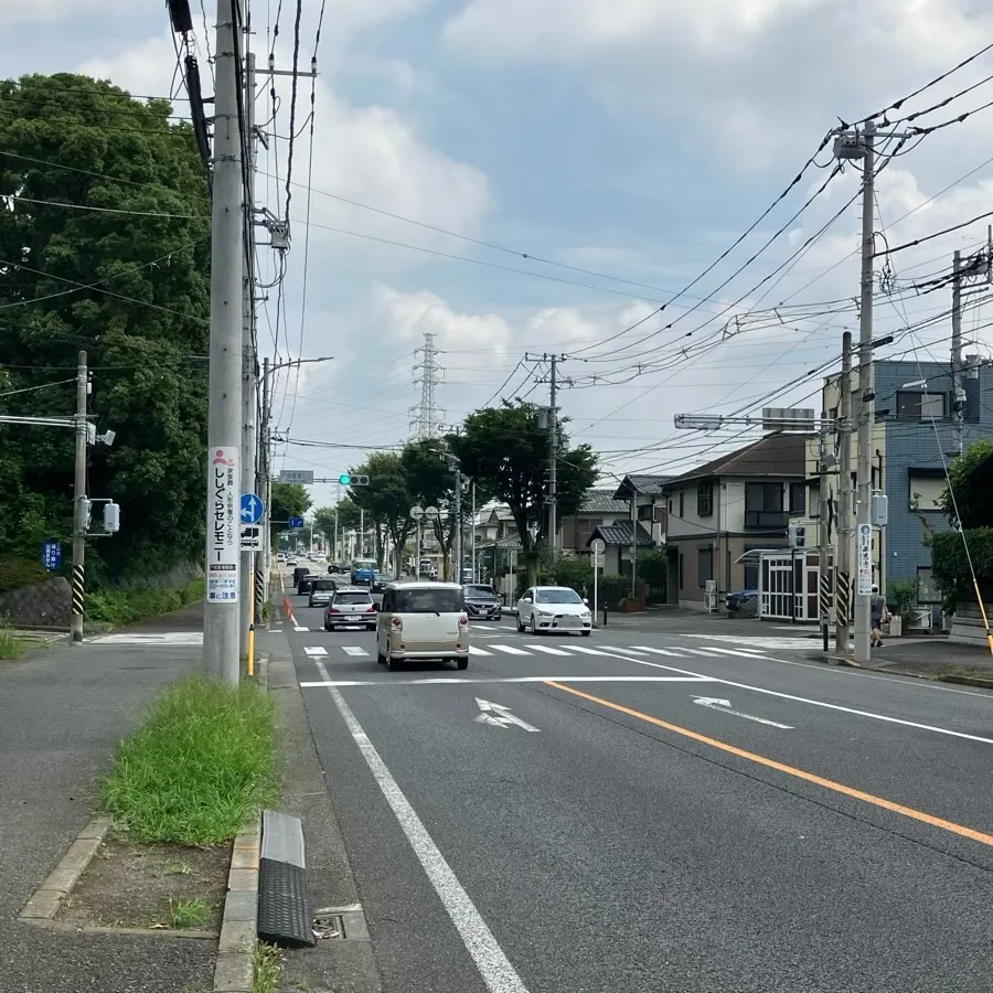 戸塚斎場の駐車場への入り方3