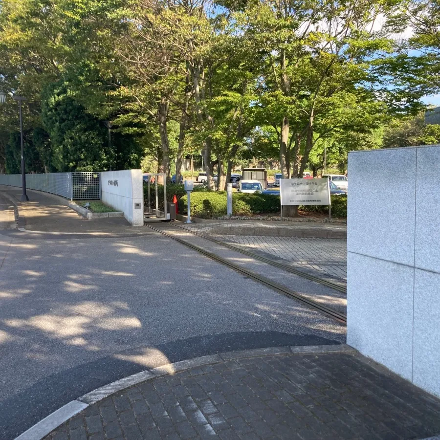 ウイングホール柏斎場の駐車場への入り方6
