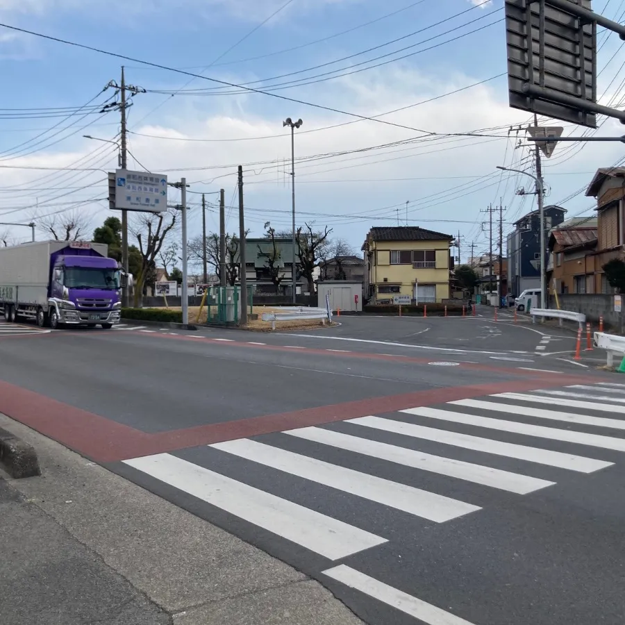 浦和斎場の駐車場への入り方2