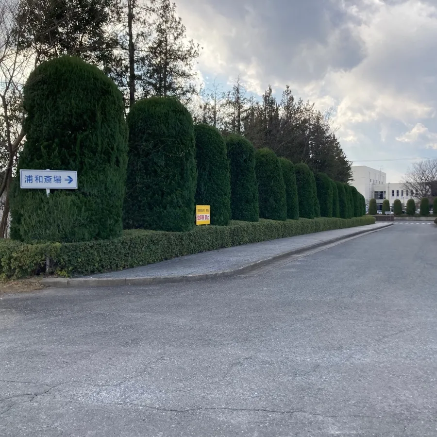 浦和斎場の駐車場への入り方5