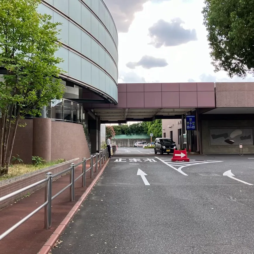 大和斎場の駐車場への入り方3