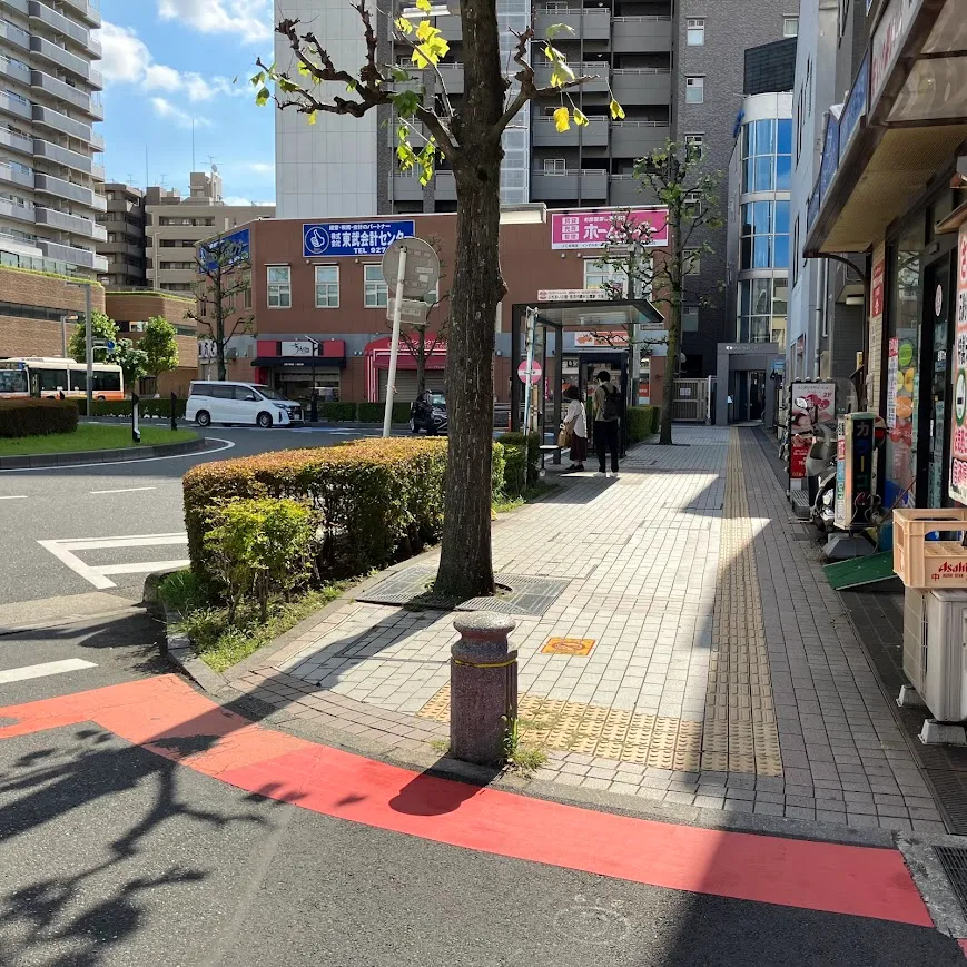 谷塚斎場まで徒歩で行く場合の道順3