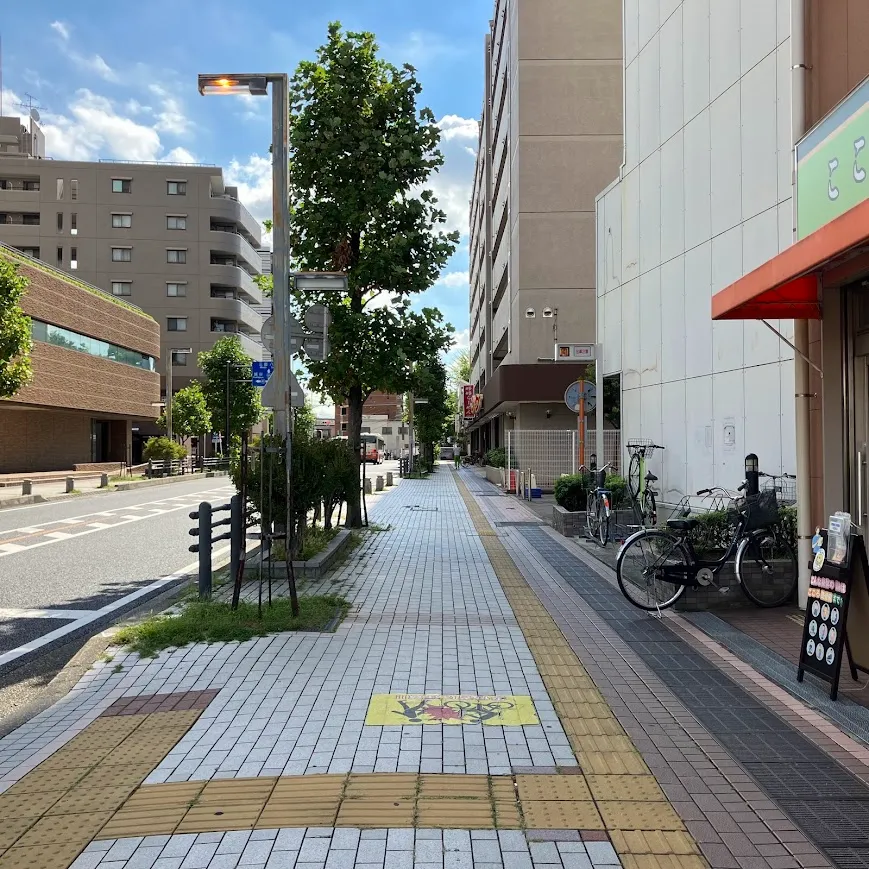 谷塚斎場まで徒歩で行く場合の道順4