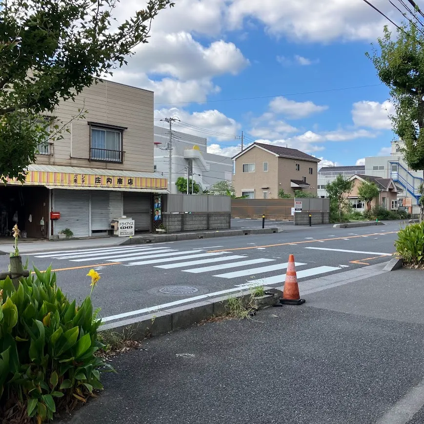 谷塚斎場まで徒歩で行く場合の道順8