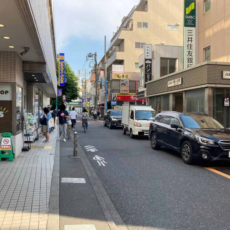 代々幡斎場の駐車場への入り方2